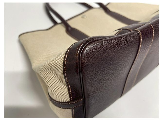 Hermès Borsa Hermes Garden Party Marrone - vista 6