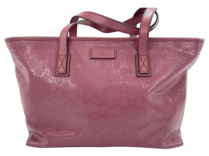 Borsa tote Gucci rosa - vista 2