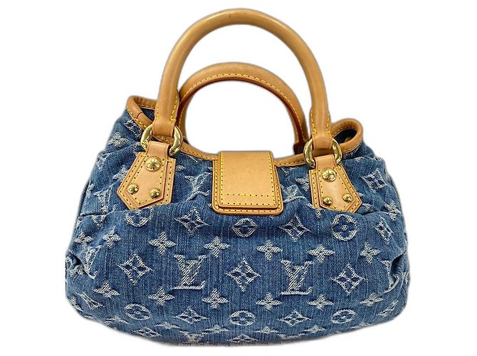 Louis Vuitton Pleaty Handtasche in Blau - Ansicht 3
