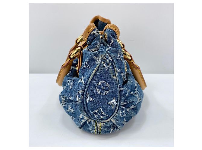Louis Vuitton Pleaty Handtasche in Blau - Ansicht 4