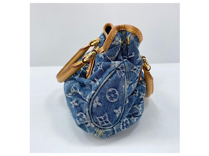 Louis Vuitton Pleaty Handtasche in Blau - Ansicht 5