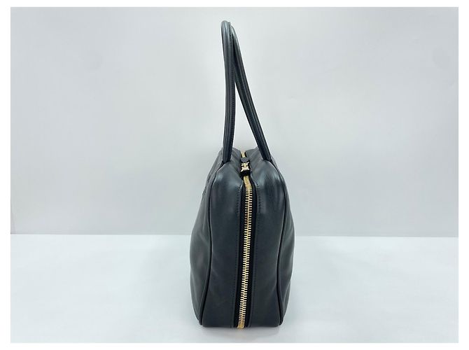 Borsa a mano Miu Miu in pelle nera con fiocco Nero - vista 4