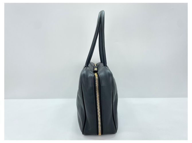 Borsa a mano Miu Miu in pelle nera con fiocco Nero - vista 5
