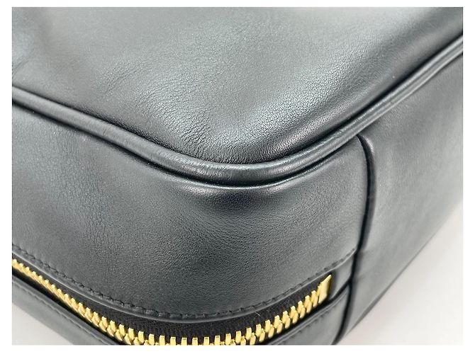 Borsa a mano Miu Miu in pelle nera con fiocco Nero - vista 8