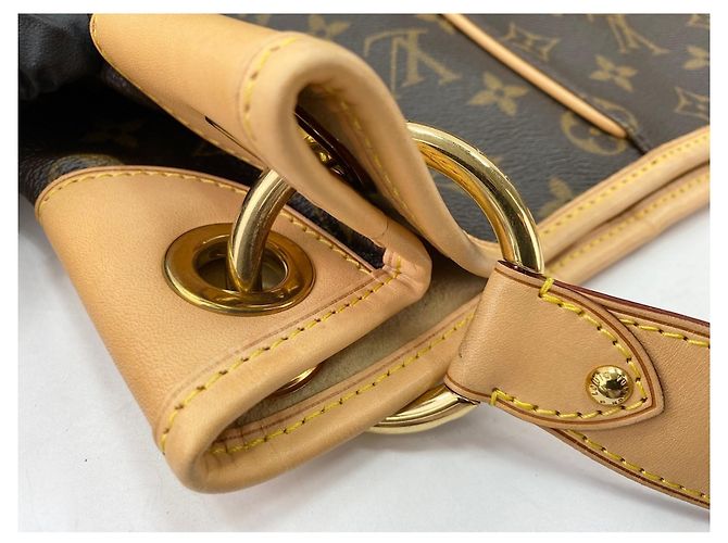 Borsa a Spalla Louis Vuitton Galliera Marrone - vista 12