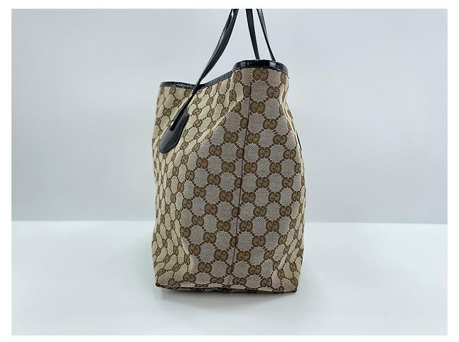 Borsa tote Gucci marrone - vista 5