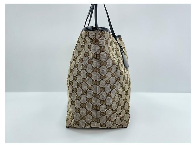 Borsa tote Gucci marrone - vista 6