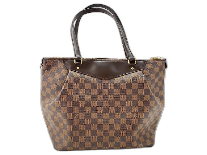 Borsa Tote Louis Vuitton Westminster PM Marrone - vista 2