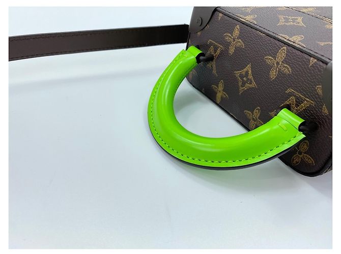 Borsa a Spalla Louis Vuitton Vertical Box Trunk Marrone - vista 10