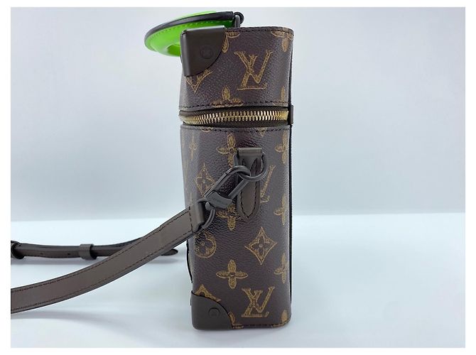 Borsa a Spalla Louis Vuitton Vertical Box Trunk Marrone - vista 6