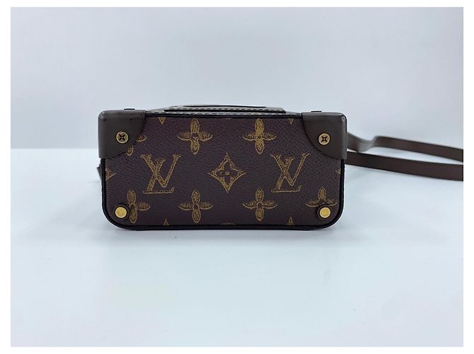Borsa a Spalla Louis Vuitton Vertical Box Trunk Marrone - vista 7