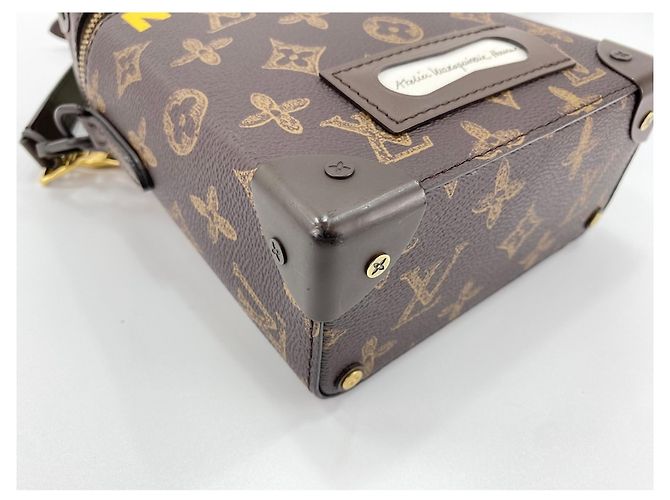 Borsa a Spalla Louis Vuitton Vertical Box Trunk Marrone - vista 9