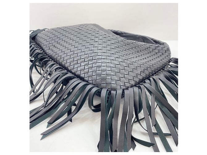 Sac à main Bottega Veneta Intrecciato Marron - vue 9