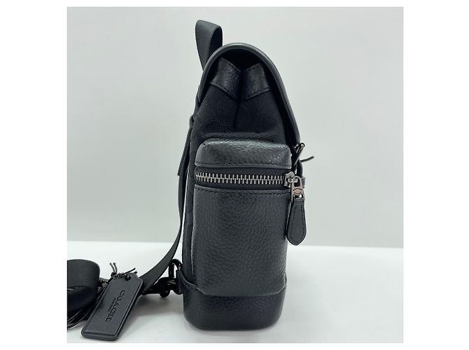 Borsa Coach Sprint Sling Pack Black Nero - vista 6