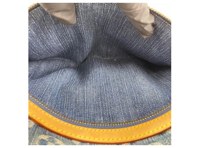 Borsa a Spalla Louis Vuitton Baggy PM Blu - vista 16