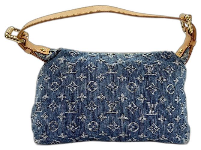 Borsa a Spalla Louis Vuitton Baggy PM Blu - vista 3