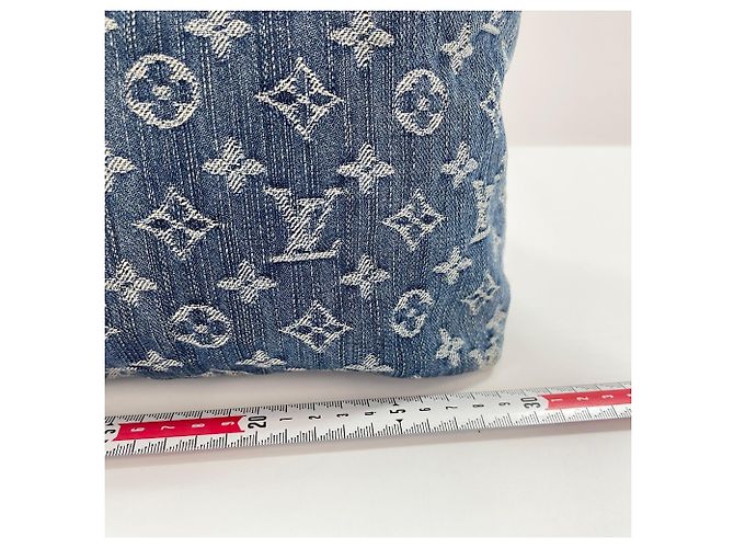 Borsa a Spalla Louis Vuitton Baggy PM Blu - vista 4