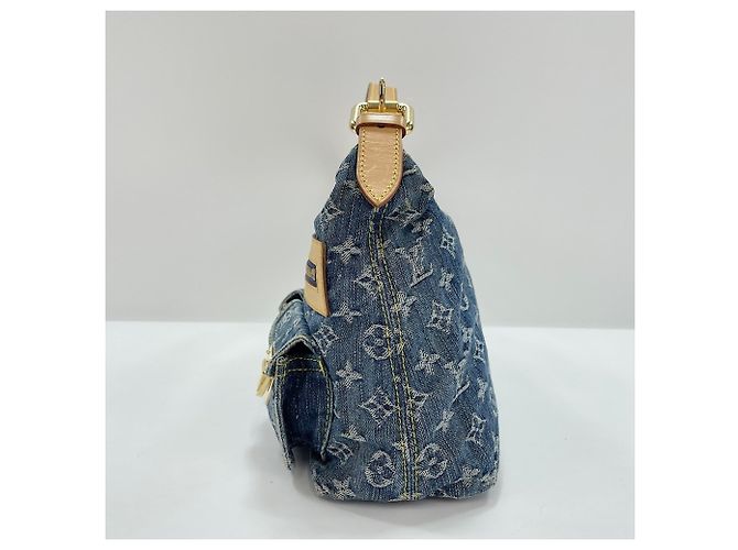 Borsa a Spalla Louis Vuitton Baggy PM Blu - vista 5