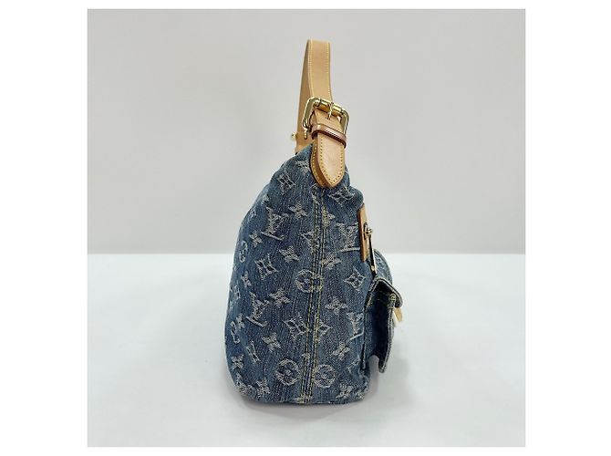 Borsa a Spalla Louis Vuitton Baggy PM Blu - vista 6