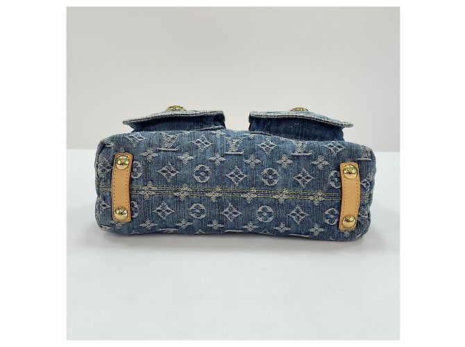 Borsa a Spalla Louis Vuitton Baggy PM Blu - vista 7