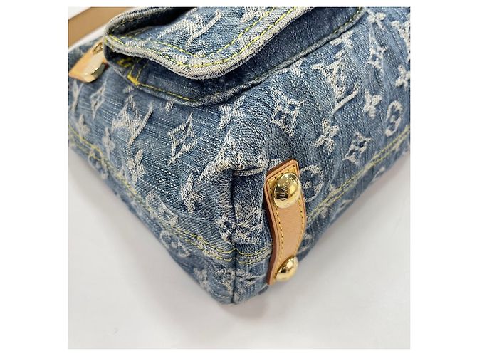 Borsa a Spalla Louis Vuitton Baggy PM Blu - vista 8