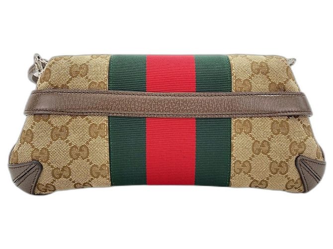 Borsa Gucci Horsebit marrone - vista 3
