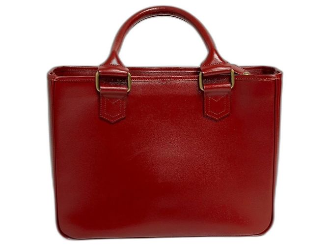 Borsa a mano/Borsa a tracolla in pelle rossa Burberry Rosso - vista 2
