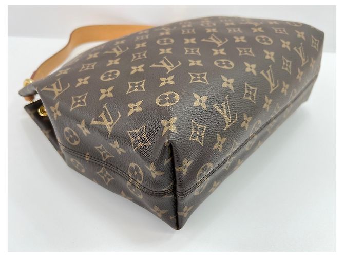 Borsa a Spalla Louis Vuitton Graceful Marrone - vista 8