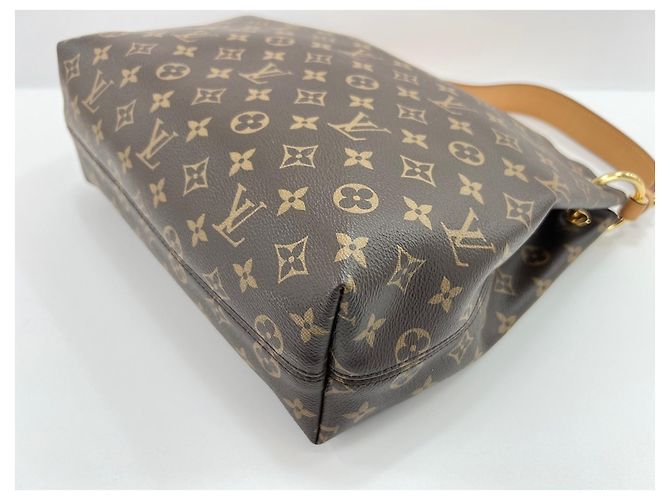 Borsa a Spalla Louis Vuitton Graceful Marrone - vista 9
