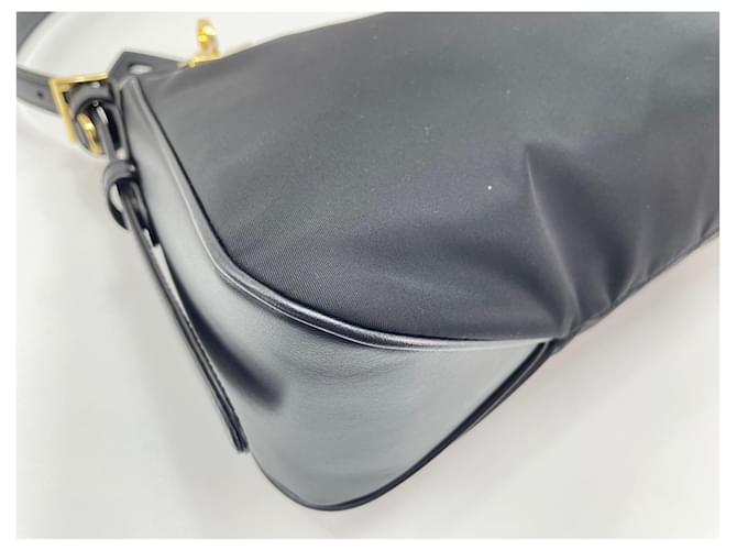 Borsa a tracolla nera Prada Nero - vista 8