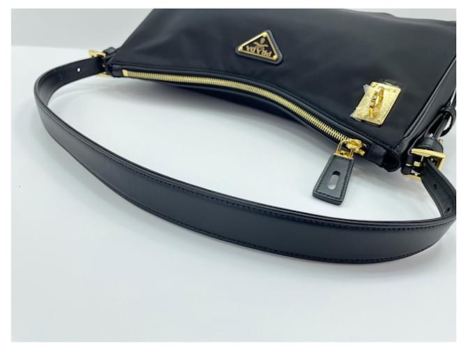 Borsa a tracolla nera Prada Nero - vista 9