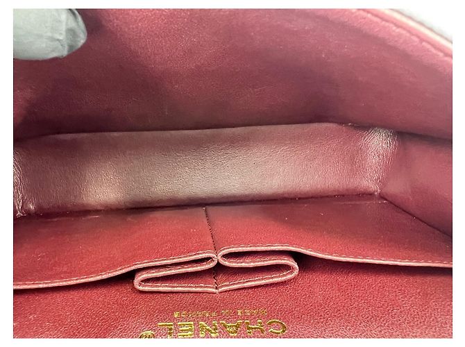 Borsa a tracolla Chanel Matelassé Double Flap Nero - vista 14