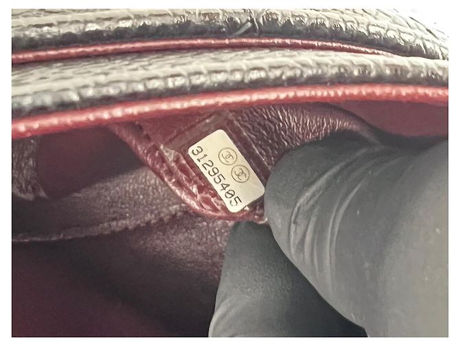 Borsa a tracolla Chanel Matelassé Double Flap Nero - vista 17