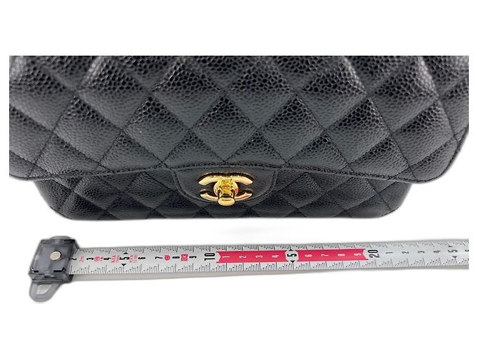 Borsa a tracolla Chanel Matelassé Double Flap Nero - vista 4