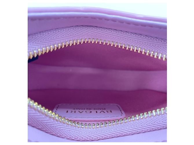 Bulgari Borsa a Spalla Bvlgari Sempenti Ellipse Micro Snakehead Rosa - vista 12