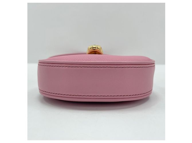 Bulgari Borsa a Spalla Bvlgari Sempenti Ellipse Micro Snakehead Rosa - vista 7