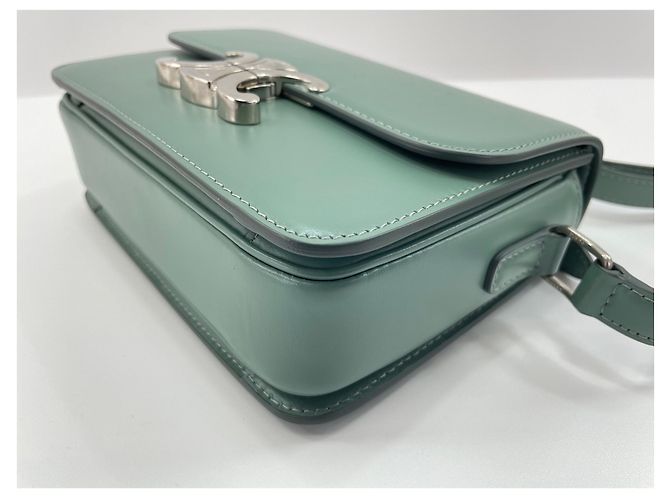 Céline Borsa a Spalla Celine Teen Verde - vista 6