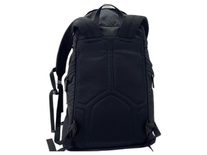 Zaino in nylon nero Prada - vista 3