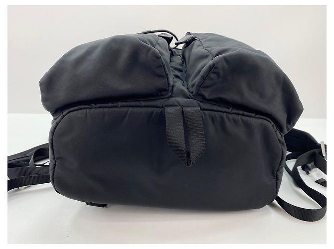 Zaino in nylon nero Prada - vista 6