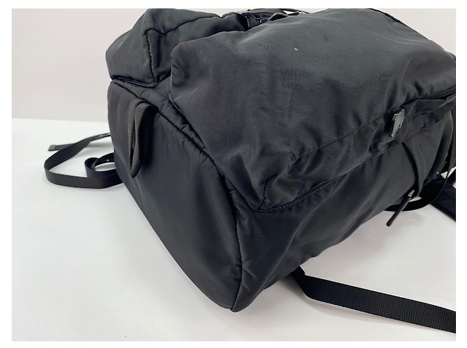 Zaino in nylon nero Prada - vista 8