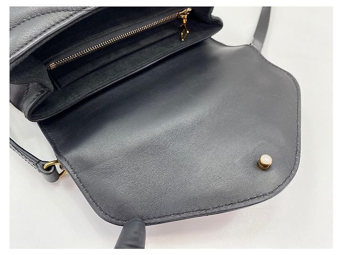 Borsa a Spalla Louis Vuitton Hold Me, Nero - vista 13