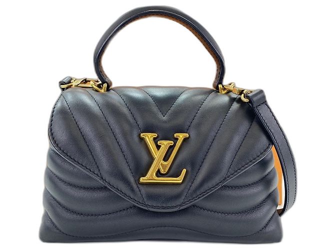 Borsa a Spalla Louis Vuitton Hold Me, Nero - vista 14