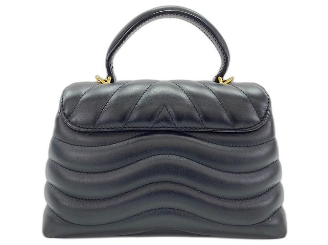 Borsa a Spalla Louis Vuitton Hold Me, Nero - vista 2
