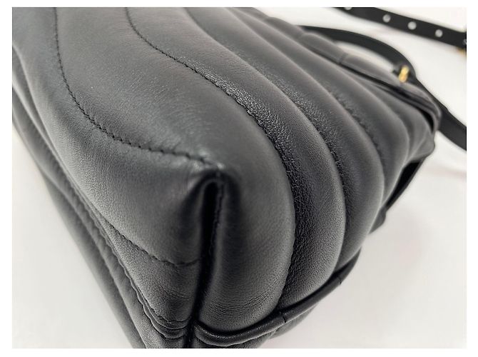 Borsa a Spalla Louis Vuitton Hold Me, Nero - vista 6