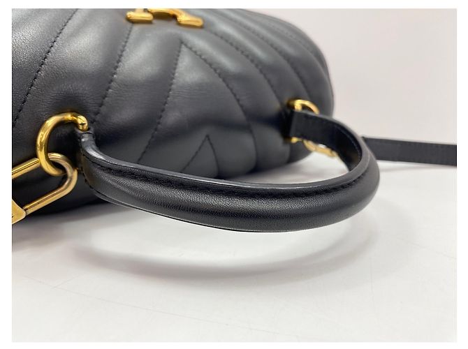 Borsa a Spalla Louis Vuitton Hold Me, Nero - vista 7
