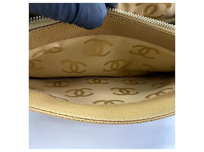 Borsa a Spalla Chanel Beige - vista 14