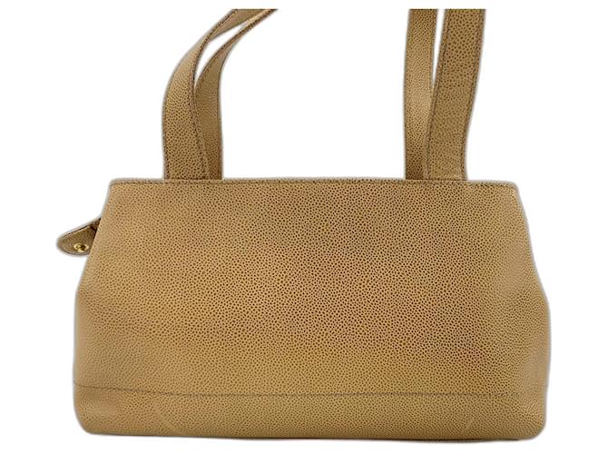 Borsa a Spalla Chanel Beige - vista 3
