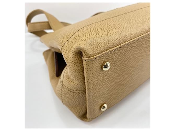 Borsa a Spalla Chanel Beige - vista 8
