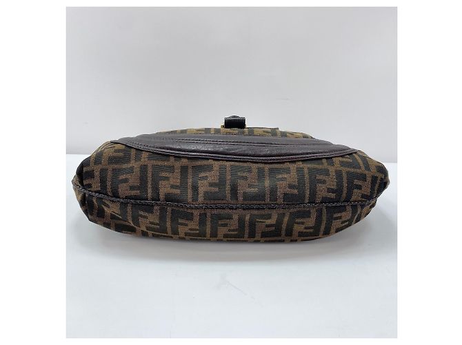 Borsa Fendi Spybag Zucca Marrone - vista 6