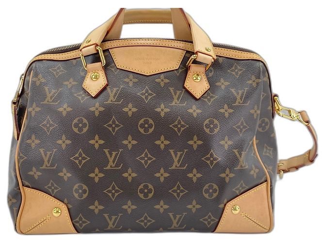 Borsa a tracolla Louis Vuitton Retiro marrone - vista 2